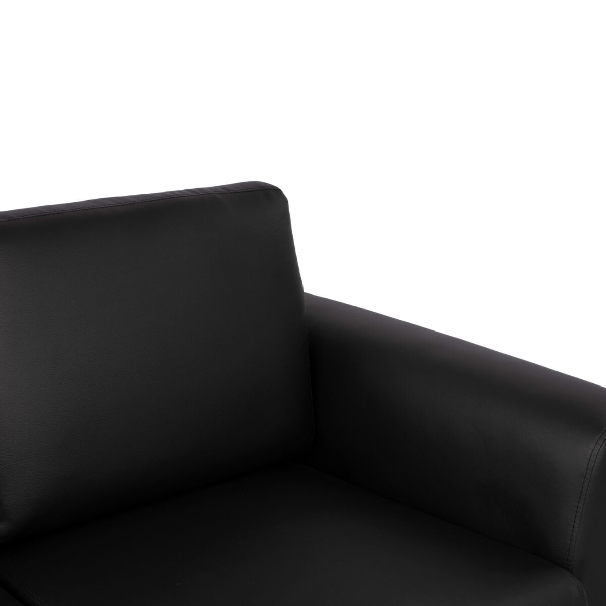 ΚΑΝΑΠΕΣ 2ΘΕΣΙΟΣ KΕΝΖΙΕ HM3121.21 ΜΕ ΜΑΥΡΟ PU 142x81x81 εκ. 5