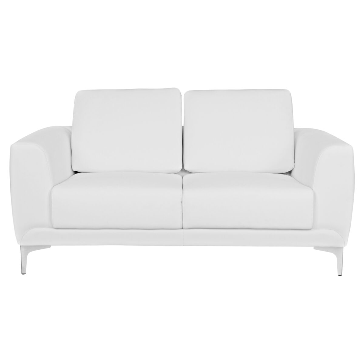 kanapes-2thesios-fb9312122-me-leyko-pu-1-2 ΚΑΝΑΠΕΣ 2ΘΕΣΙΟΣ KΕΝΖΙΕ HM3121.22 ΜΕ ΛΕΥΚΟ PU 142x81x81 εκ. 3