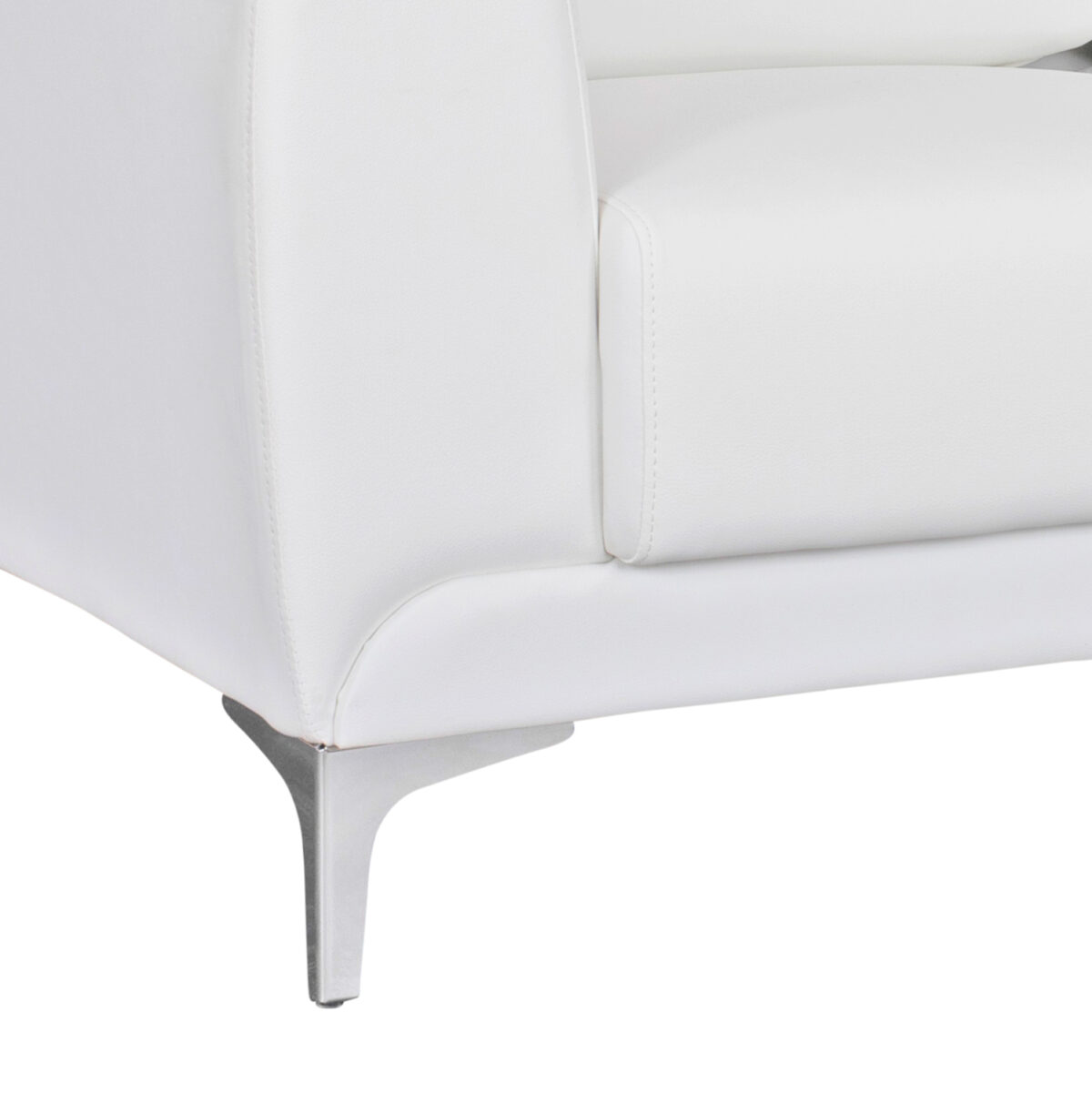 kanapes-2thesios-fb9312122-me-leyko-pu-1-5 ΚΑΝΑΠΕΣ 2ΘΕΣΙΟΣ KΕΝΖΙΕ HM3121.22 ΜΕ ΛΕΥΚΟ PU 142x81x81 εκ. 6