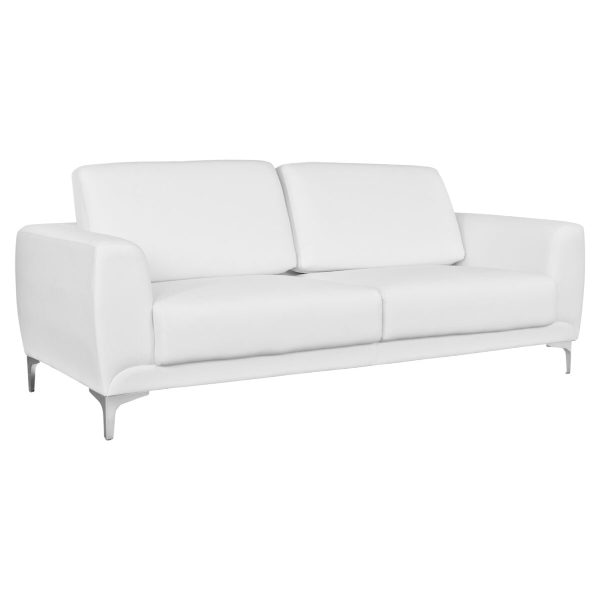 ΚΑΝΑΠΕΣ 3ΘΕΣΙΟΣ KENZIE HM3121.32 ΜΕ ΛΕΥΚΟ PU 190x81x81 εκ. 1