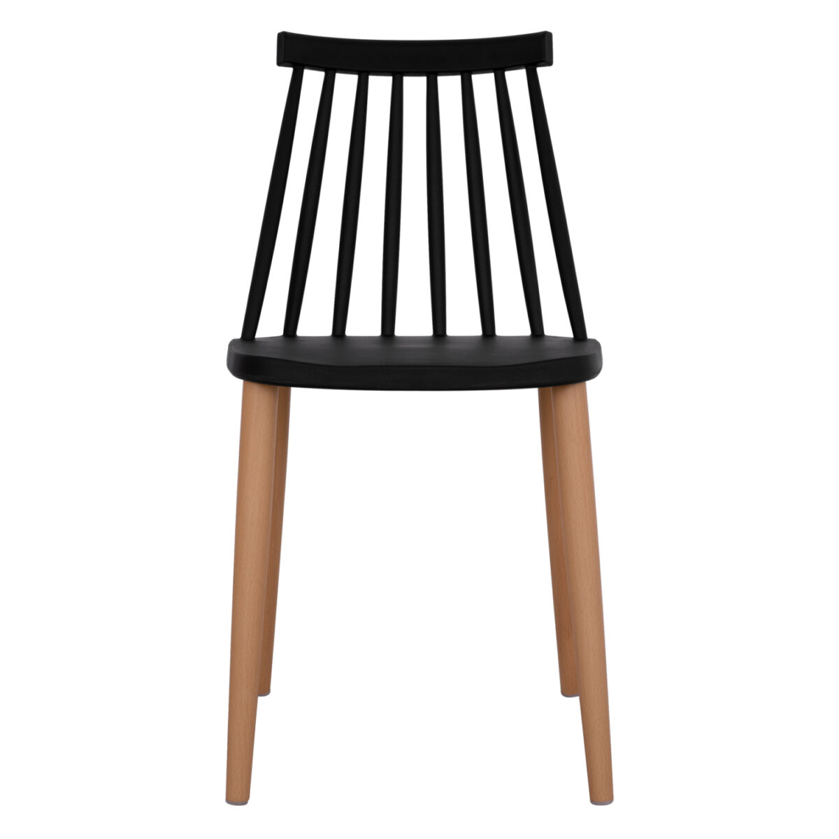 karekla-trapezarias-fb9805202-mayri-me-m-2 ΚΑΡΕΚΛΑ ΤΡΑΠΕΖΑΡΙΑΣ HM8052.02 VANESSA ΜΑΥΡΗ ΜΕ ΜΕΤΑΛΛΙΚΑ ΠΟΔΙΑ 43x46,5x82 εκ. 3