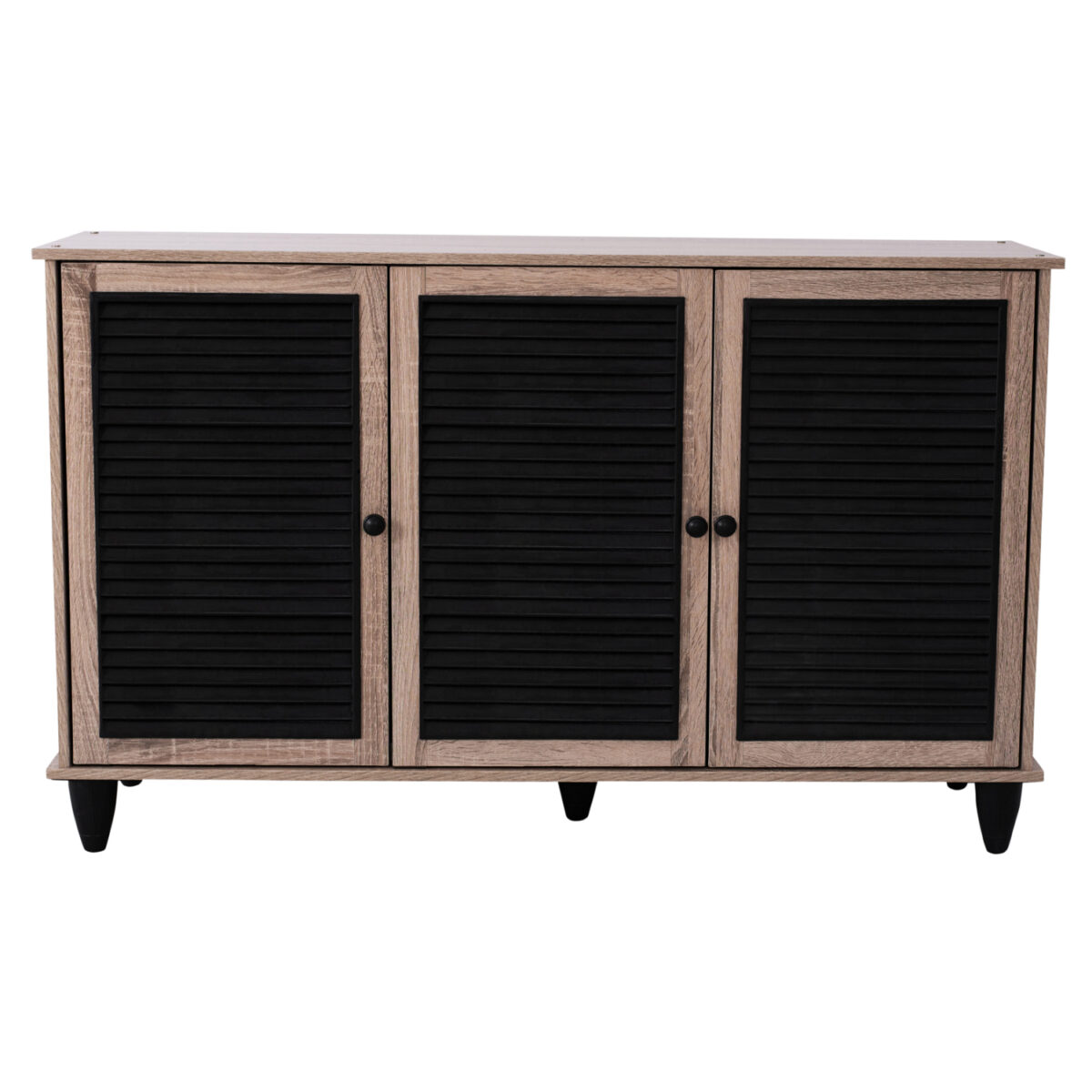 papoytsothiki-ntoylapi-3portes-fb9226702-2 ΠΑΠΟΥΤΣΟΘΗΚΗ-ΝΤΟΥΛΑΠΙ MCKENNA 3ΠΟΡΤΕΣ HM2267.02 SONAMA-ΜΑΥΡΟ 112x30x68,5Υ εκ. 3