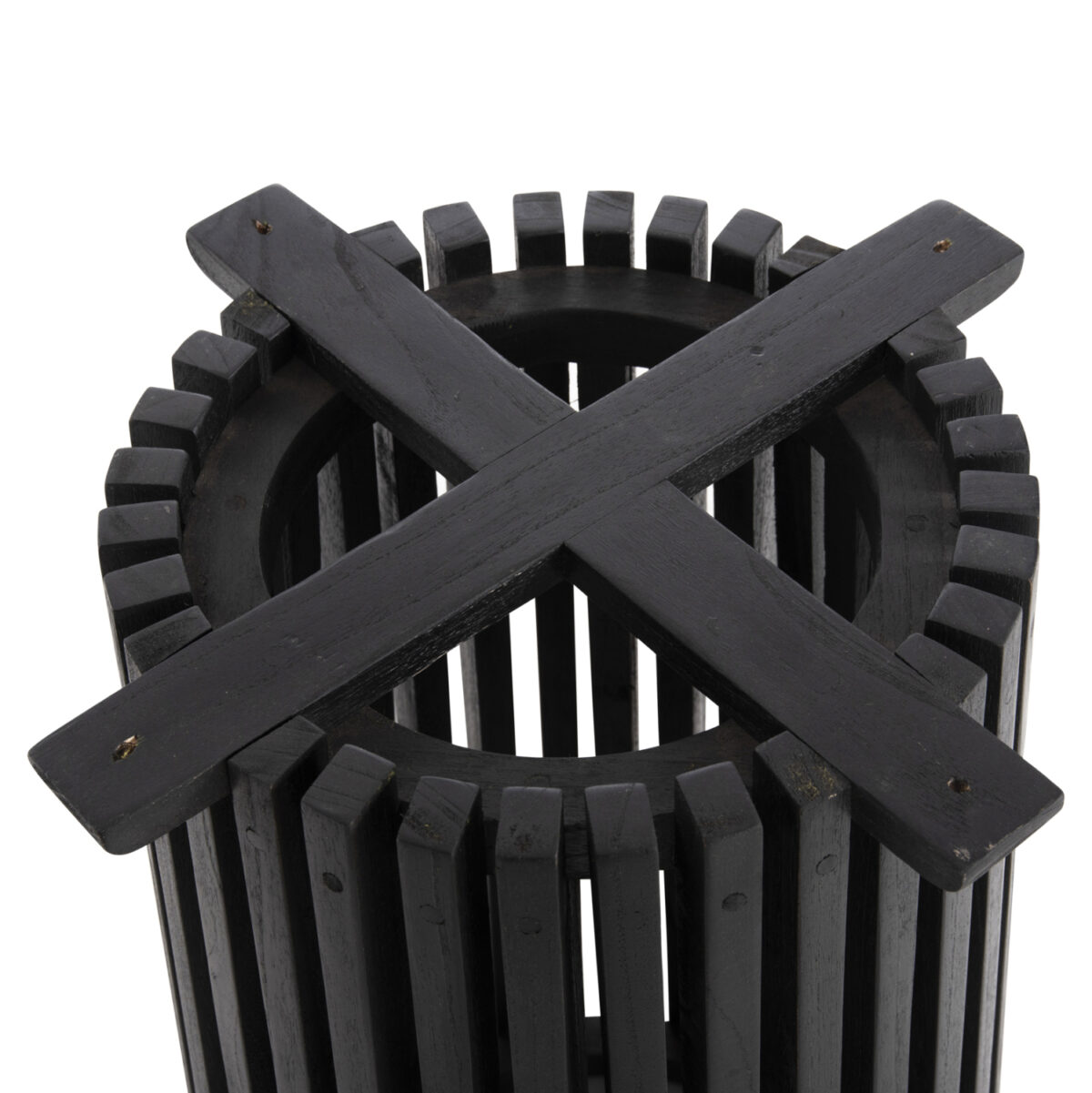 ΒΑΣΗ ΤΡΑΠΕΖΙΟΥ ΕΣΩΤ.ΧΩΡΟΥ ΣΤΡΟΓΓΥΛΗ FRANTZ HM9459.12 MINDI ΞΥΛΟ ΣΕ ΜΑΥΡΟ ΧΡΩΜΑ Φ60x74Yεκ. 4