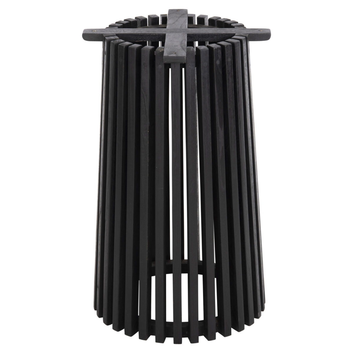 ΒΑΣΗ ΤΡΑΠΕΖΙΟΥ ΕΣΩΤ.ΧΩΡΟΥ ΣΤΡΟΓΓΥΛΗ FRANTZ HM9459.12 MINDI ΞΥΛΟ ΣΕ ΜΑΥΡΟ ΧΡΩΜΑ Φ60x74Yεκ. 1