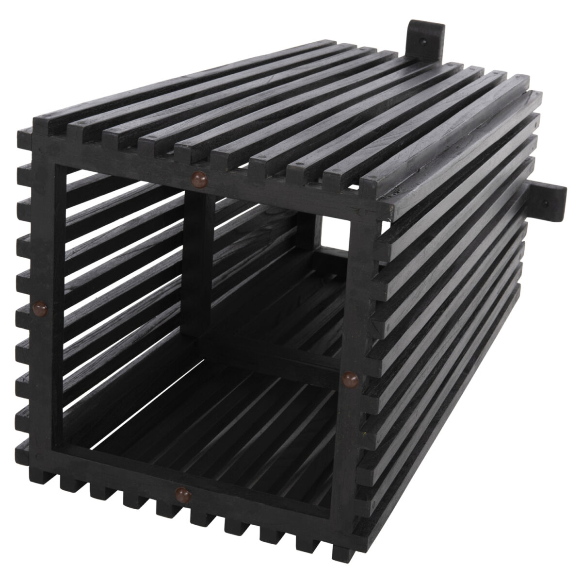 ΒΑΣΗ ΤΡΑΠΕΖΙΟΥ ΕΣΩΤ.ΧΩΡΟΥ ΤΕΤΡΑΓΩΝΗ FRANTZ HM9460.12 ΞΥΛΟ MINDI ΣΕ ΜΑΥΡΟ 60x60x73Y εκ. 5