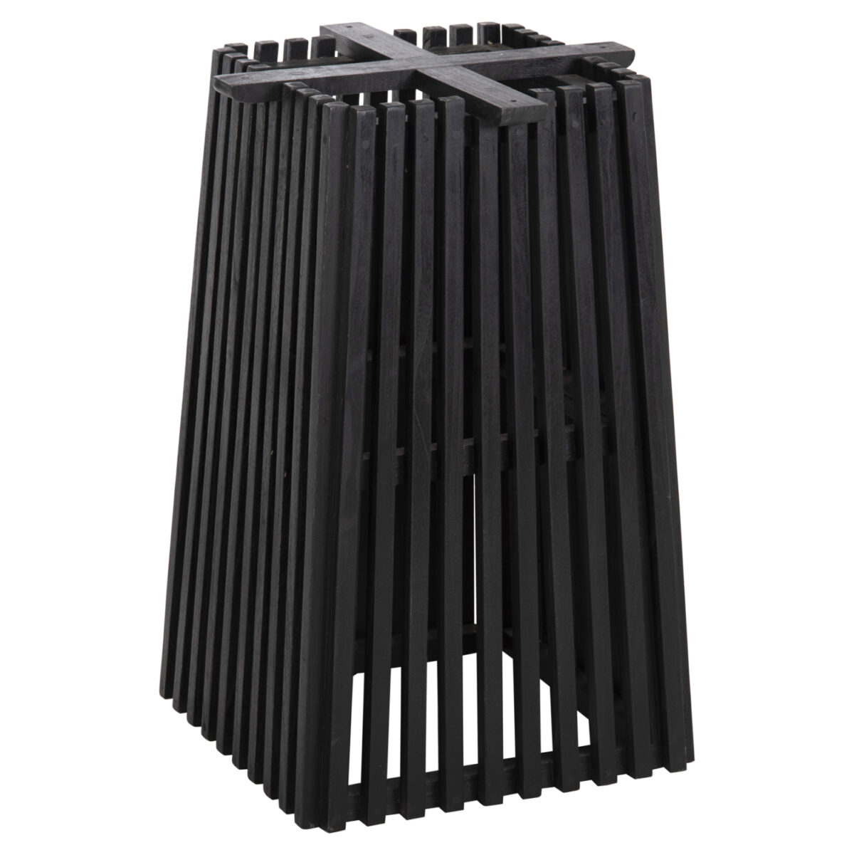 basi-trapezioy-esotchoroy-tetragoni-fb99 ΒΑΣΗ ΤΡΑΠΕΖΙΟΥ ΕΣΩΤ.ΧΩΡΟΥ ΤΕΤΡΑΓΩΝΗ FRANTZ HM9460.12 ΞΥΛΟ MINDI ΣΕ ΜΑΥΡΟ 60x60x73Y εκ. 1