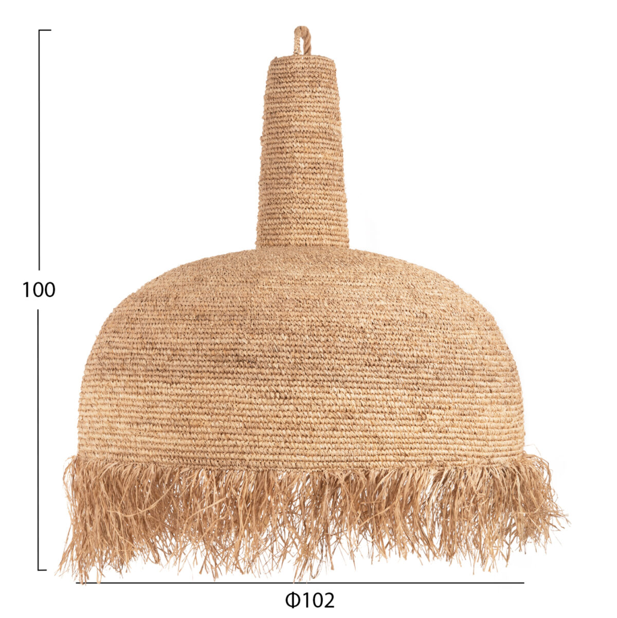 ΦΩΤΙΣΤΙΚΟ ΟΡΟΦΗΣ ΚΡΕΜΑΣΤΟ HM4032 ΑΠΟΞΗΡΑΜΕΝΕΣ ΙΝΕΣ ΦΟΙΝΙΚΑ Φ102x100Υεκ. 2