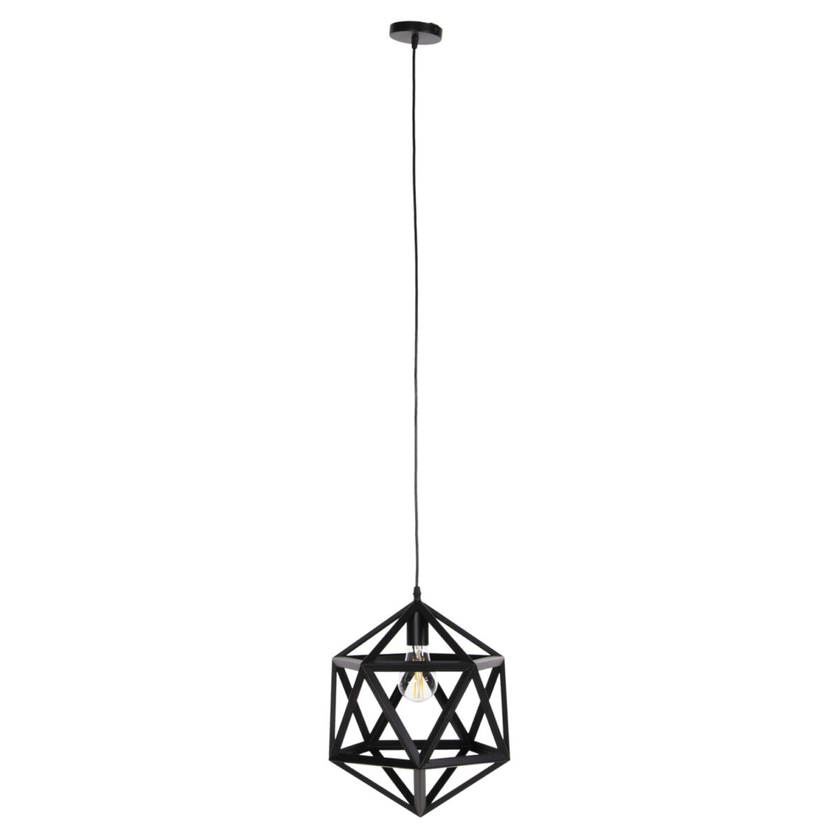 fotistiko-orofis-kremasto-fb94073-mayro- ΦΩΤΙΣΤΙΚΟ ΟΡΟΦΗΣ ΚΡΕΜΑΣΤΟ HM4073 ΜΑΥΡΟ ΜΕΤΑΛΛΟ 30x30x35Yεκ. 1