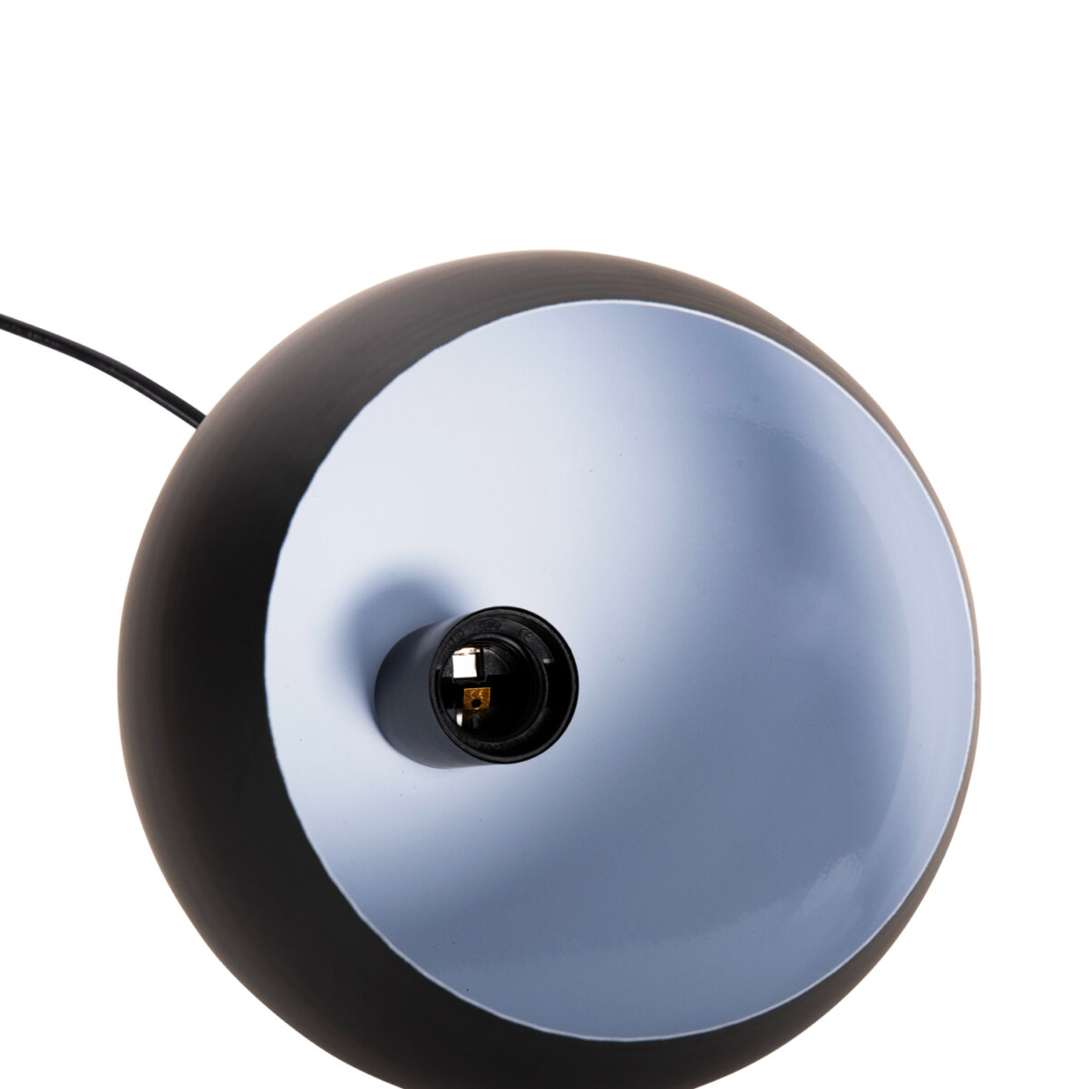 ΦΩΤΙΣΤΙΚΟ ΟΡΟΦΗΣ ΚΡΕΜΑΣΤΟ HM4107 ΜΑΥΡΟ ΜΕΤΑΛΛΙΚΟ ΚΑΠΕΛΟ 19x19x115Υ εκ. 6