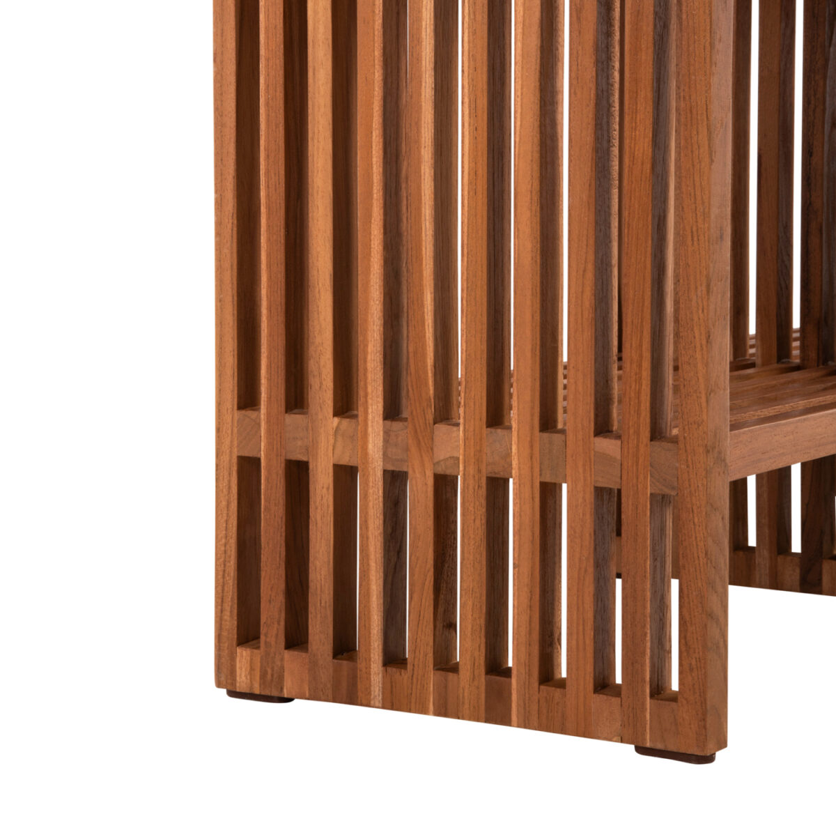 ΚΟΝΣΟΛΑ TV NYA HM9831 ΜΑΣΙΦ ΞΥΛΟ TEAK ΣΕ ΦΥΣΙΚΟ ΧΡΩΜΑ 130x29,5x46Υ εκ. 4