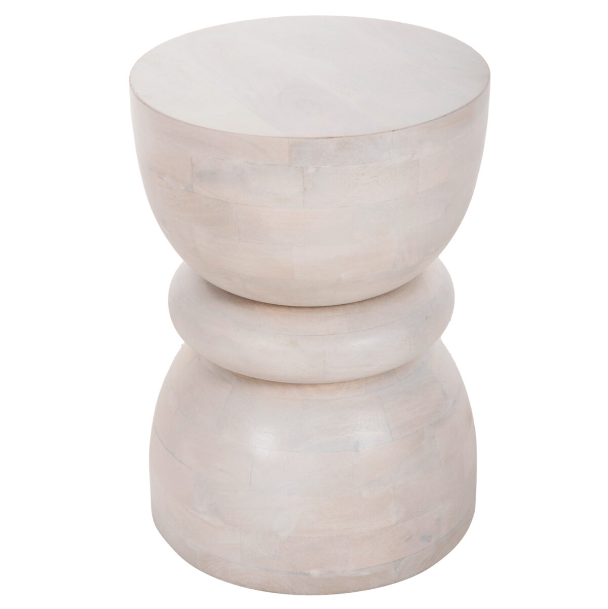 ΣΚΑΜΠΟ ΣΤΡΟΓΓΥΛΟ COIL HM9703 ΜΑΣΙΦ MANGO ΣΕ ΛΕΥΚΟ ΧΡΩΜΑ Φ35x51Υ εκ. 4