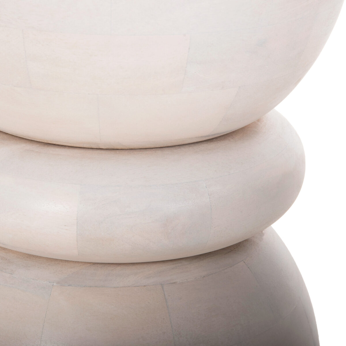 ΣΚΑΜΠΟ ΣΤΡΟΓΓΥΛΟ COIL HM9703 ΜΑΣΙΦ MANGO ΣΕ ΛΕΥΚΟ ΧΡΩΜΑ Φ35x51Υ εκ. 5