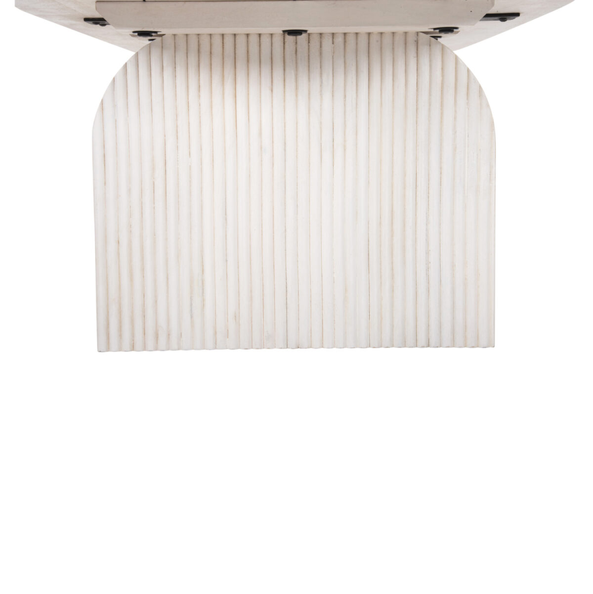 ΤΡΑΠΕΖΙ ΣΑΛΟΝΙΟΥ ΟΒΑΛ HONKY HM9691 ΜΑΣΙΦ ΞΥΛΟ MANGO ΣΕ ΛΕΥΚΟ 120x60x40Yεκ. 6