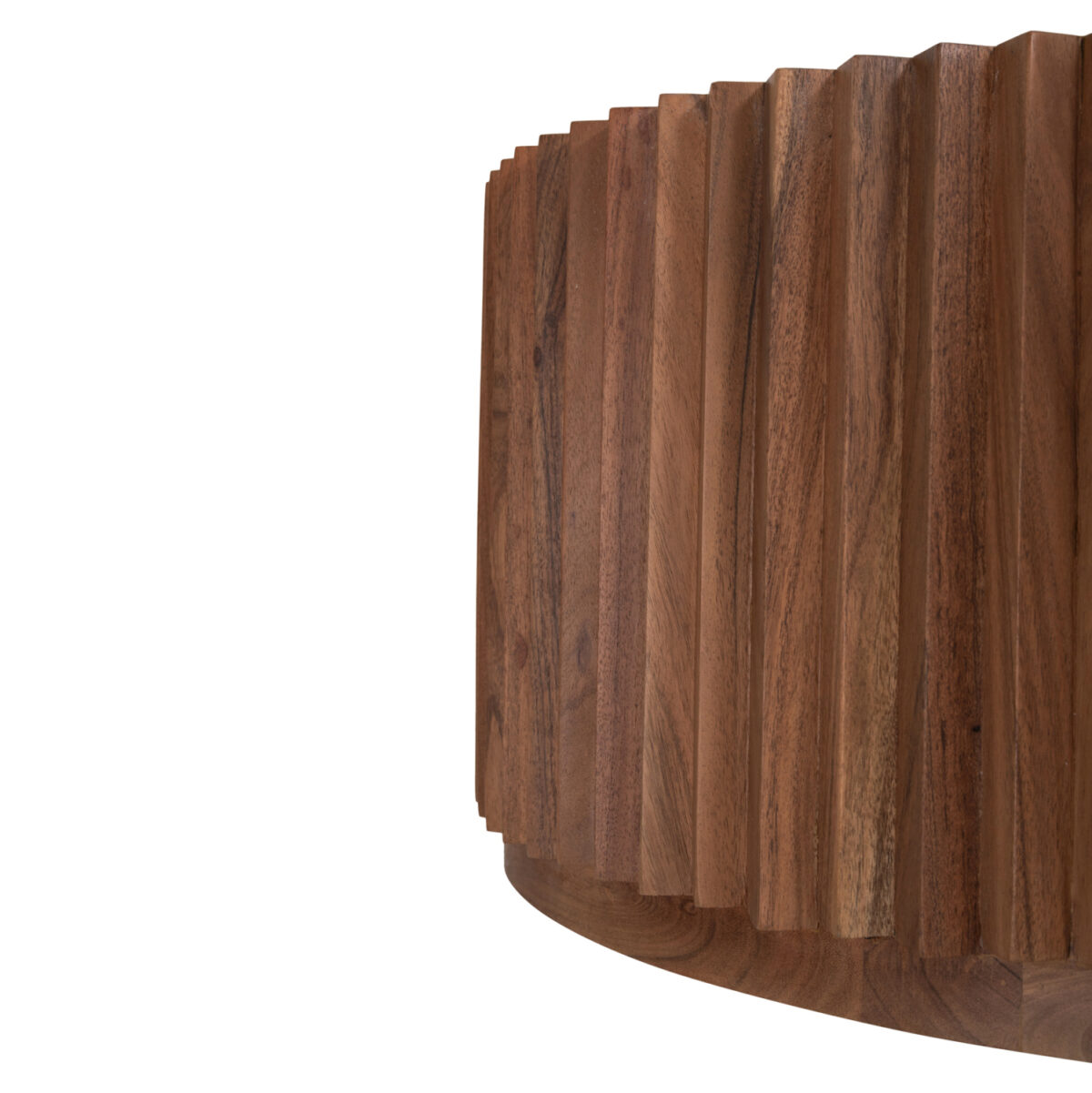 ΤΡΑΠΕΖΙ ΣΑΛΟΝΙΟΥ ΣΤΡΟΓΓΥΛΟ SEDGE HM9695 ΜΑΣΙΦ ΑΚΑΚΙΑ-ΦΥΣΙΚΟ ΧΡΩΜΑ Φ90Χ38Υεκ. 5