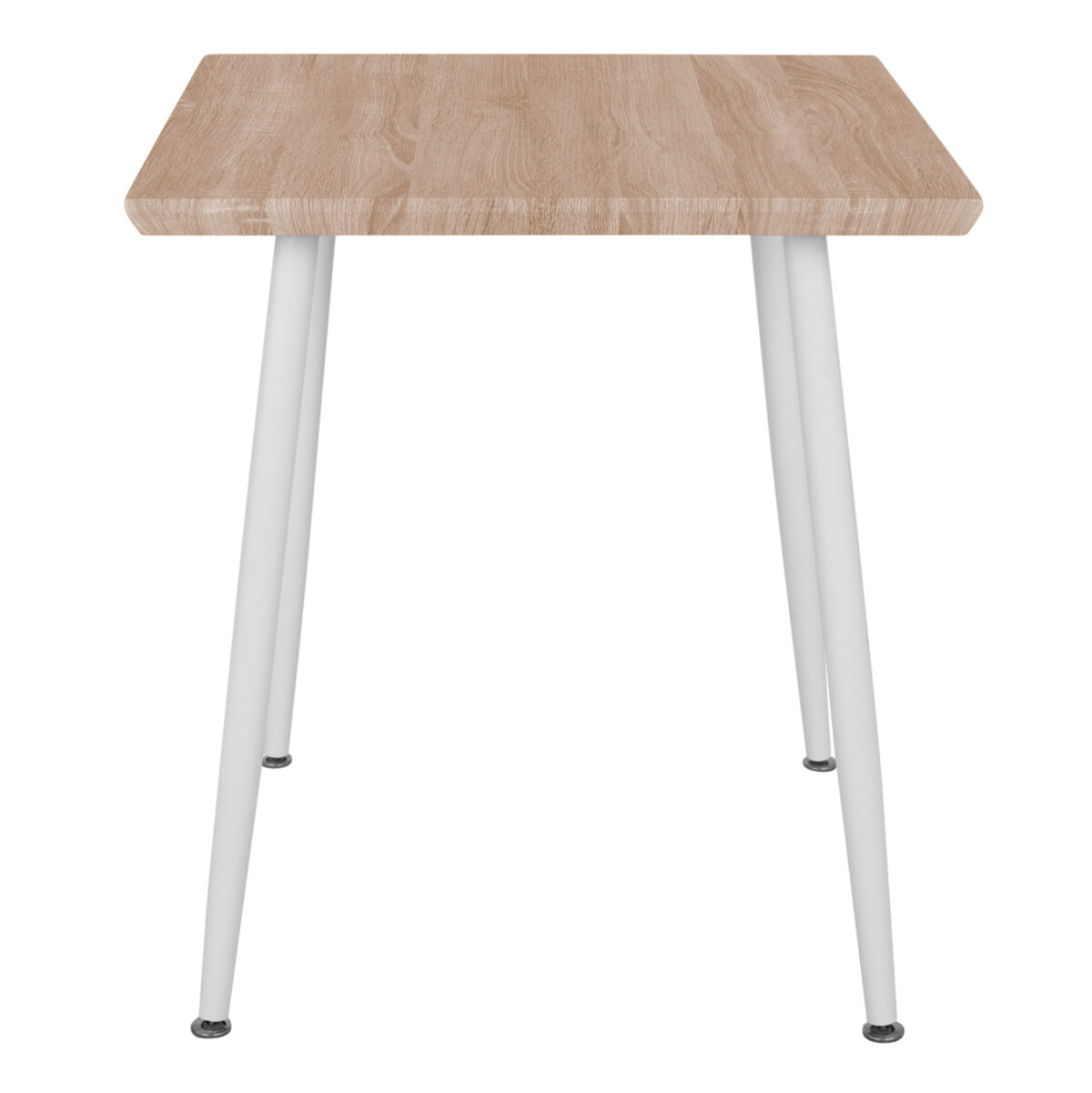 trapezi-trapezarias-fb9833502-70ch70x765-2 ΤΡΑΠΕΖΙ ΤΡΑΠΕΖΑΡΙΑΣ PALOMA HM8335.02, 70Χ70X76,5, SONOMA, ΛΕΥΚΑ ΠΟΔΙΑ 3