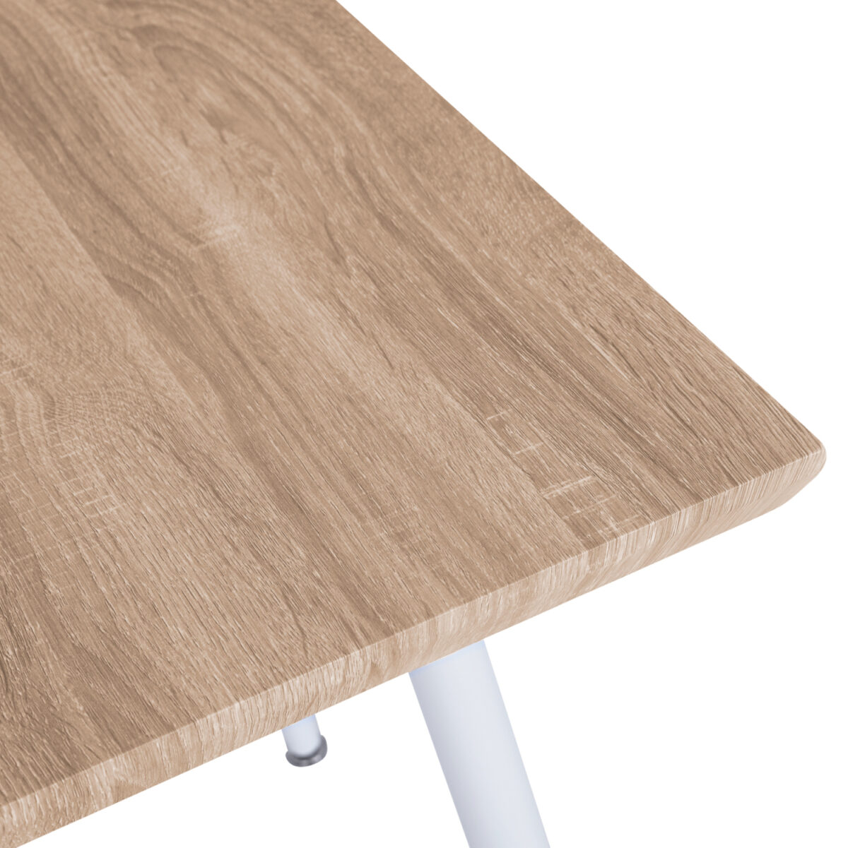 trapezi-trapezarias-fb9833502-70ch70x765-3 ΤΡΑΠΕΖΙ ΤΡΑΠΕΖΑΡΙΑΣ PALOMA HM8335.02, 70Χ70X76,5, SONOMA, ΛΕΥΚΑ ΠΟΔΙΑ 4