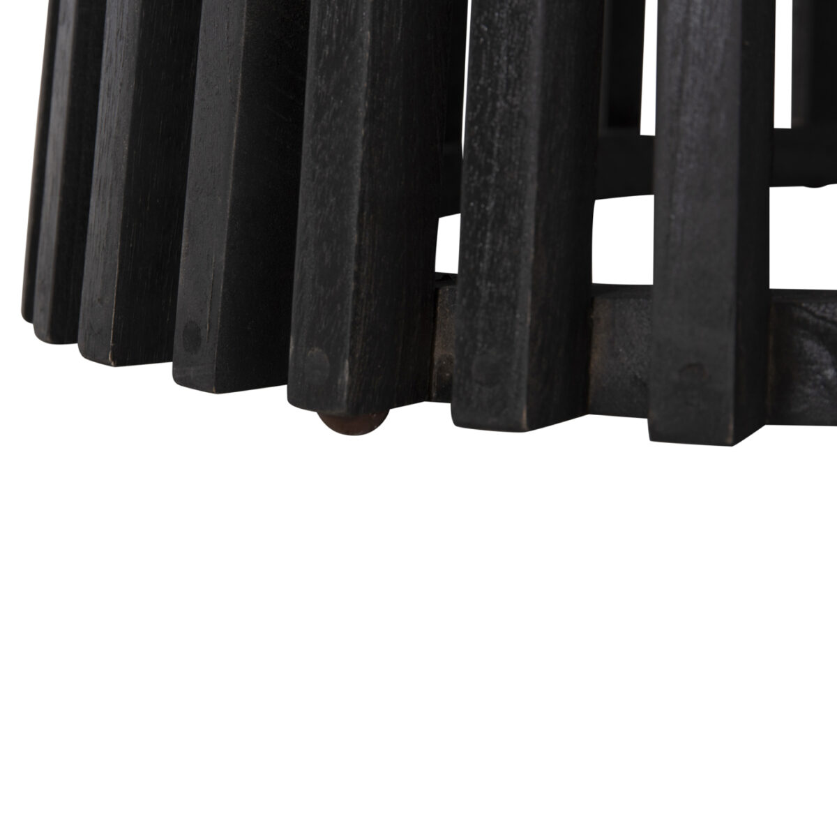 ΤΡΑΠΕΖΙ ΤΡΑΠΕΖΑΡΙΑΣ FRANTZ HM9457.12 ΜΑΣΙΦ MINDI ΞΥΛΟ ΣΕ ΜΑΥΡΟ Φ150x75Υεκ 5