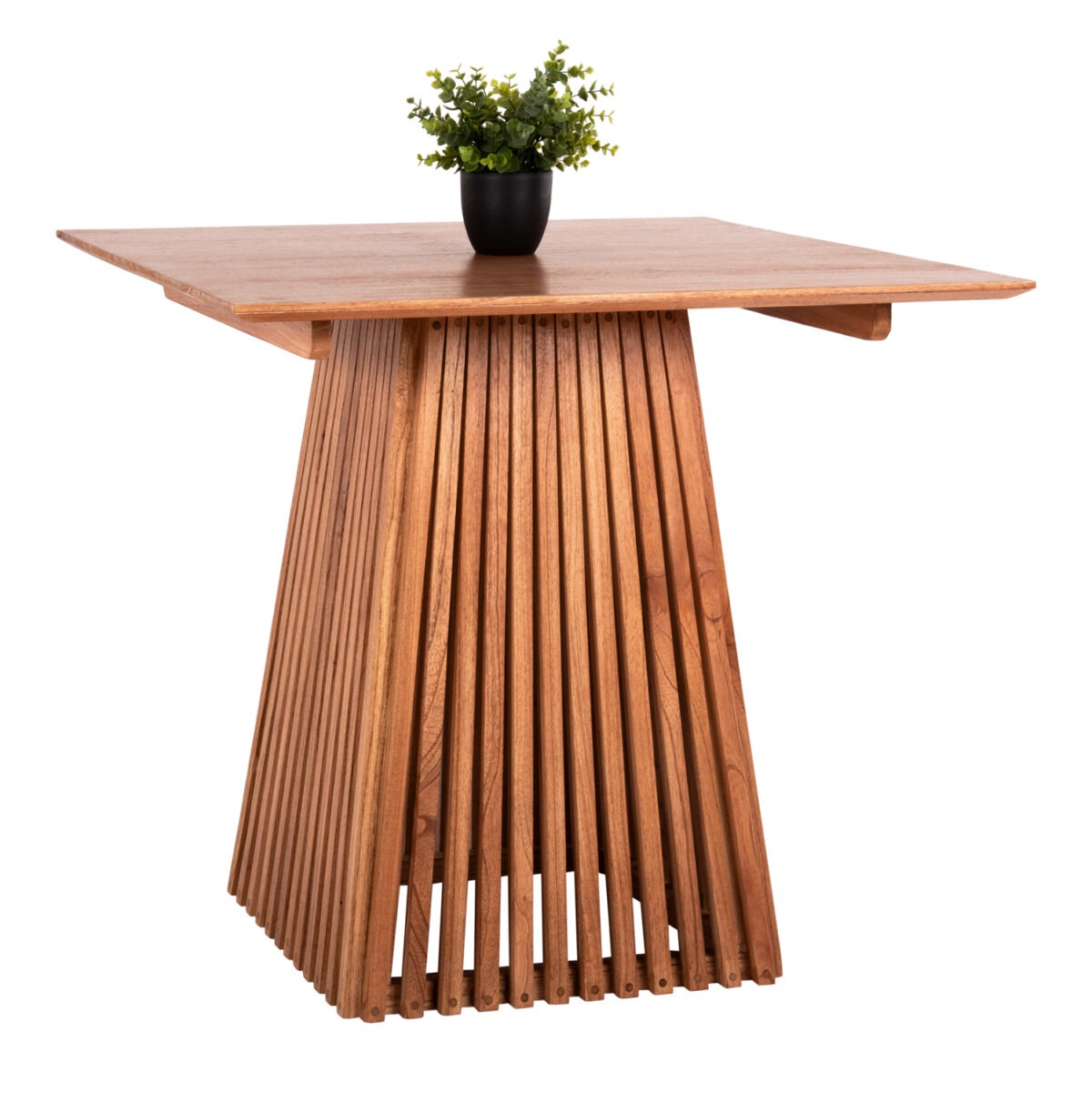 trapezi-trapezarias-tetragono-fb9945811- ΤΡΑΠΕΖΙ ΤΡΑΠΕΖΑΡΙΑΣ ΤΕΤΡΑΓΩΝΟ FRANTZ HM9458.11 ΜΑΣΙΦ MINDI ΞΥΛΟ 80x80x75Y εκ. 1