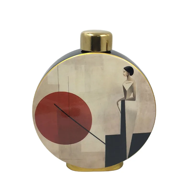 15-50085 ΚΕΡΑΜΙΚΟ ΚΥΚΛΙΚΟ ΚΟΥΠ ΜΕ ΚΑΠΑΚΙ ΜΕΓΑΛΟ ΓΥΝΑΙΚΑ ΑΠΩ ΑΝΑΤΟΛΗΣ - 28x9x33cm 4/KIB 1