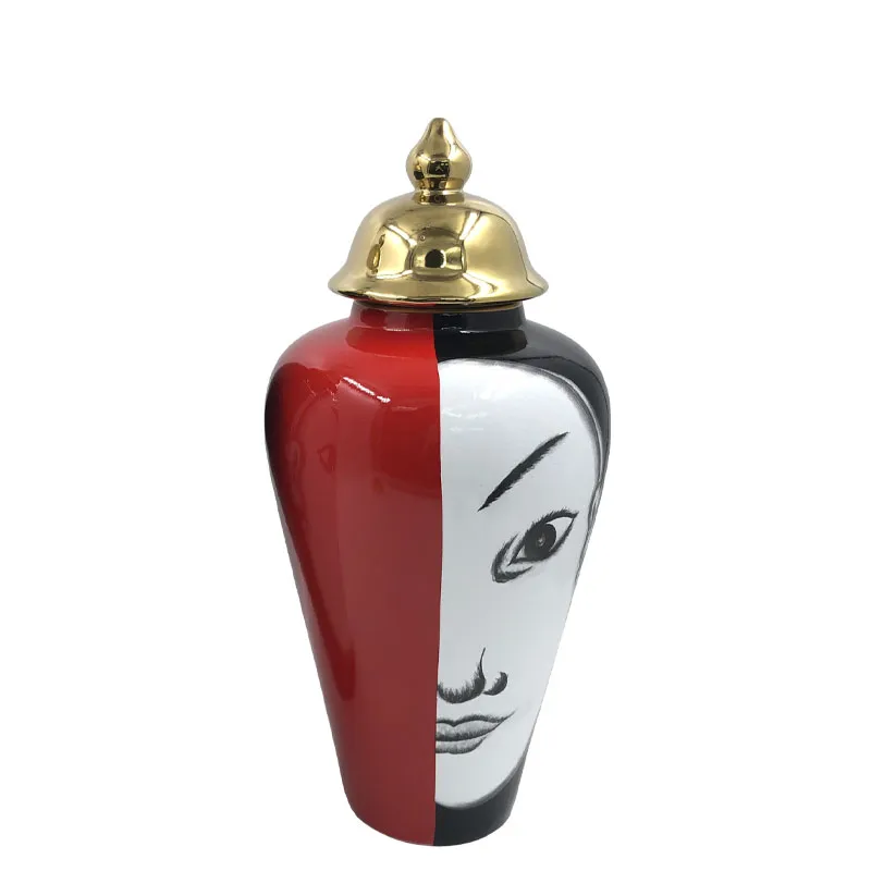 15-50096 ΚΕΡΑΜΙΚΟ ΚΟΥΠ ΜΙΚΡΟ ΜΕ ΚΑΠΑΚΙ ΑΣΙΑΤΙΚΟ ΠΡΟΣΩΠΟ & ΣΤΥΛ - Φ21x48cm 2/KIB 1