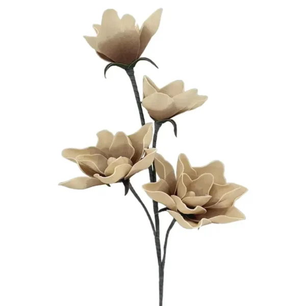 ΚΛΑΔΙ FOAM ΜΠΕΖ/ΚΑΦΕ ΑΝΘΗ Χ4 - Φ100x30cm 4/32KIB