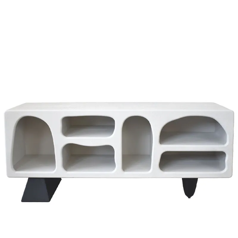 19-10017 ΕΠΙΠΛΟ ΜΠΟΥΦΕΣ ΛΕΥΚΟ ΚΥΚΛΑΔΙΤΙΚΟ ΣΤΥΛ - 149.9x40x62cm 1/KIB 1