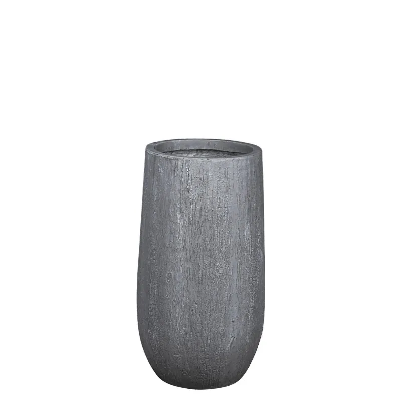 23220-S-2025 ΚΑΣΠΩ FIBERCLAY ΑΝΘΡΑΚΙ ΜΙΚΡΟ ΚΟΡΜΟΣ-ΒΑΡΕΛΙ - Φ33x60cm 1