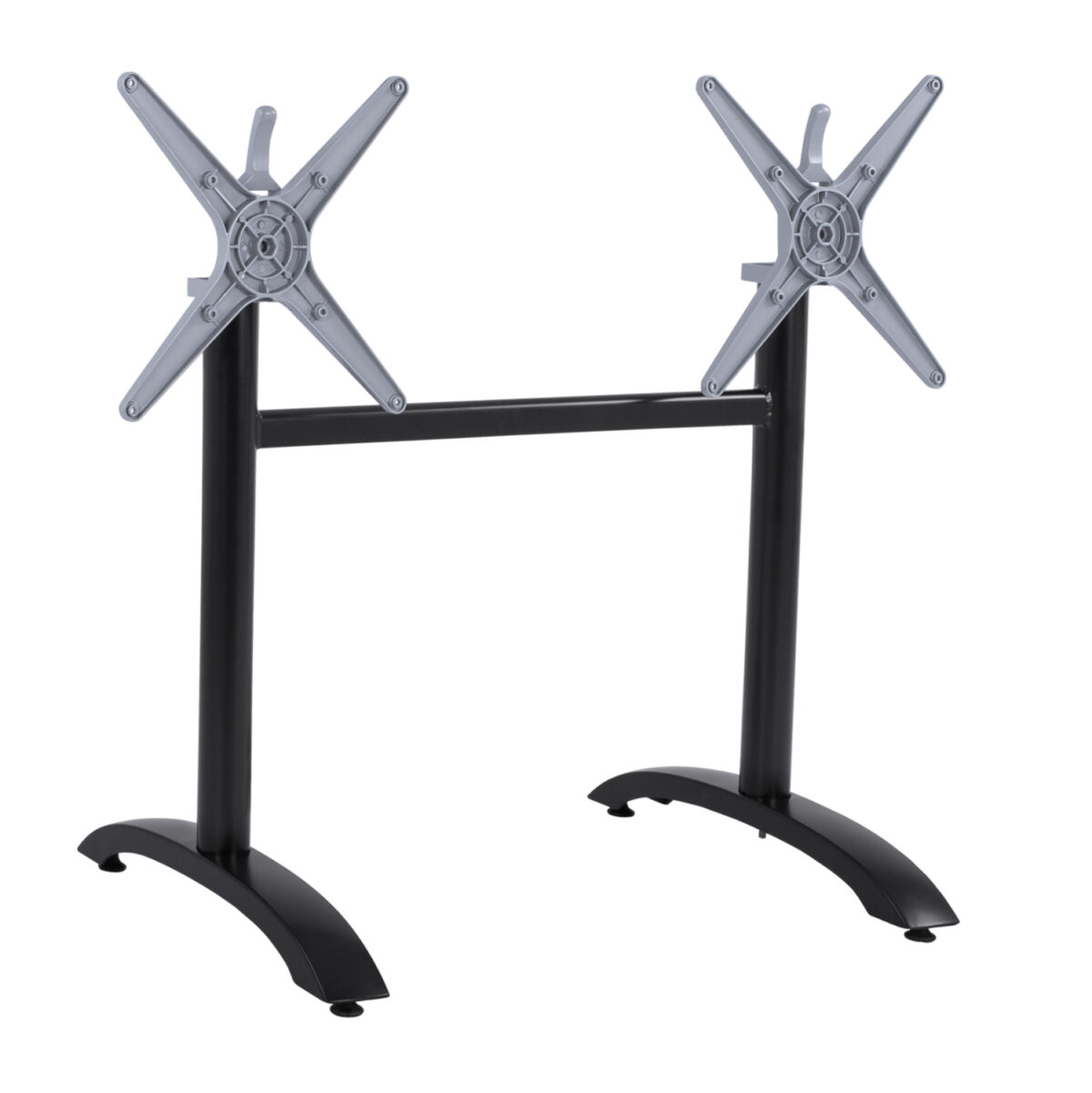 ΒΑΣΗ ΑΛΟΥΜΙΝΙΟΥ ΔΙΣΤΗΛΗ HM468.01 ΜΑΥΡΟ ΜΑΤ 78X59,5X73Υ εκ. 1