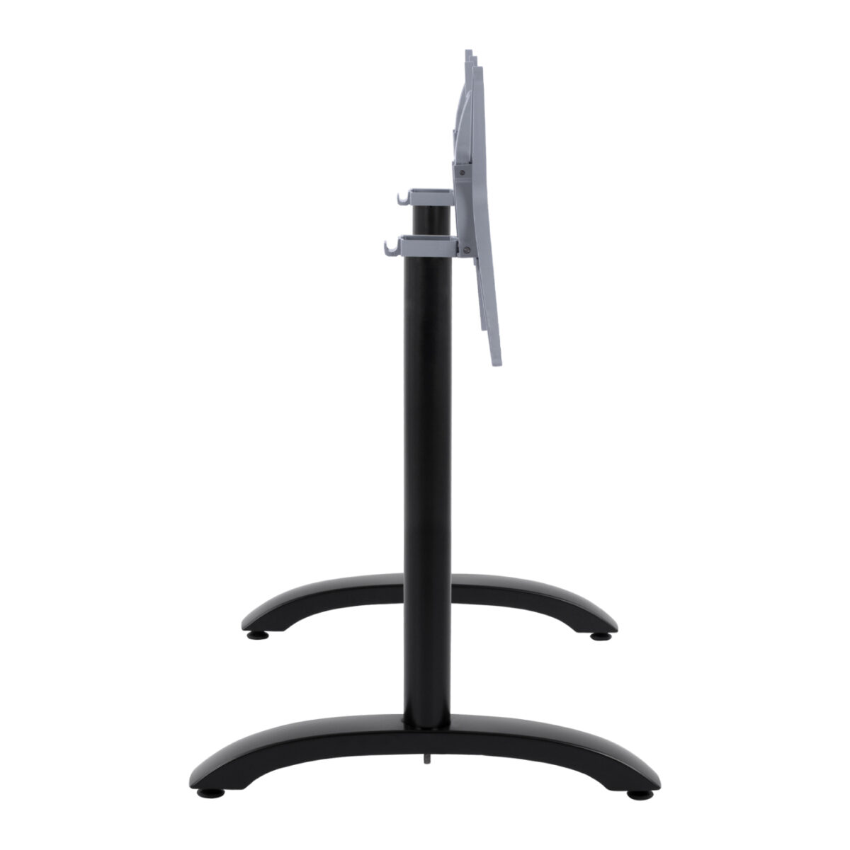 ΒΑΣΗ ΑΛΟΥΜΙΝΙΟΥ ΔΙΣΤΗΛΗ HM468.01 ΜΑΥΡΟ ΜΑΤ 78X59,5X73Υ εκ. 5