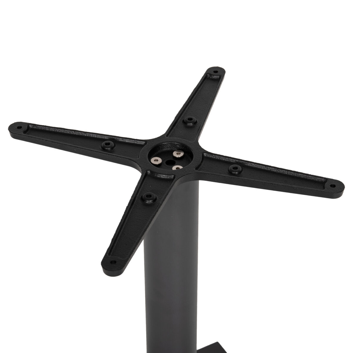 basi-trapezioy-metalliki-gkri-mat-46ch46-3 ΒΑΣΗ ΤΡΑΠΕΖΙΟΥ ΜΕΤΑΛΛΙΚΗ ΓΚΡΙ ΜΑΤ 46Χ46Χ72Yεκ. ΜΕ ΣΤΑΥΡΟ 46Χ46 ΚΑΙ ΡΕΓΟΥΛΑΤΟΡΟΥΣ HM438.20 4