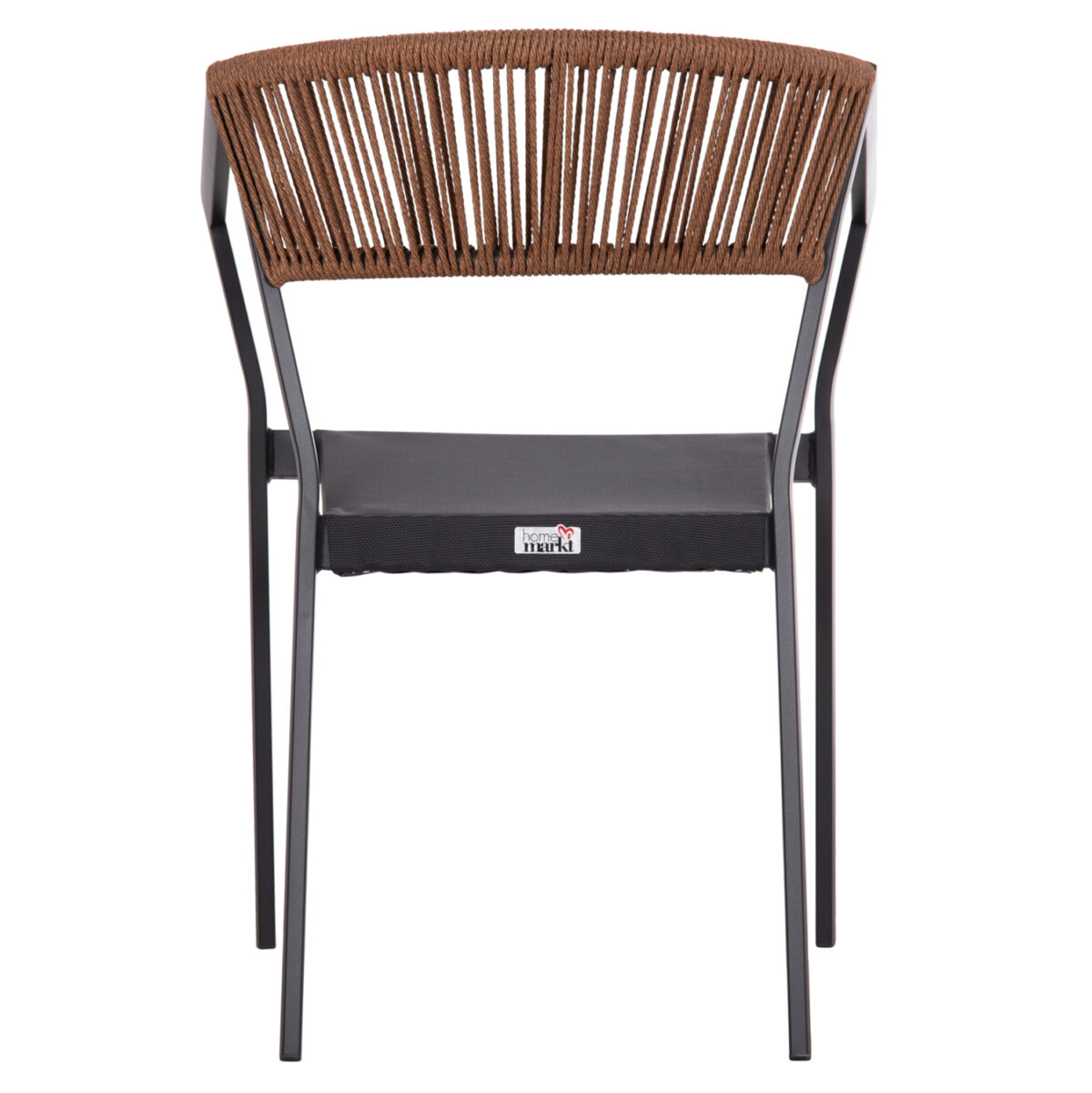 polythrona-aloyminioy-fb9589101-anthraki-5 ΠΟΛΥΘΡΟΝΑ ΑΛΟΥΜΙΝΙΟΥ HM5891.01 ΑΝΘΡΑΚΙ ΣΚΕΛΕΤΟΣ&TEXTLINE-ΜΠΕΖ RATTAN 56,5x58x79Υ εκ. 6