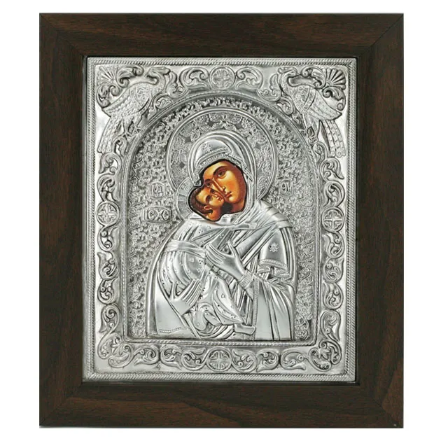 13-00-658 ΕΙΚΟΝΑ ΑΛΟΥΜΙΝΙΟΥ ΠΑΝΑΓΙΑ ΓΛΥΚΟΦΙΛΟΥΣΑ - 25x29cm 1