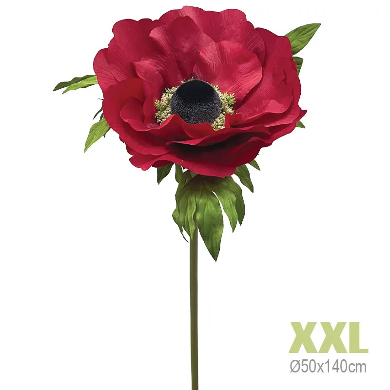 23833-50-7-XXL ΚΛΑΔΙ ΑΝΕΜΟΝΗ ΚΟΚΚΙΝΟ ΓΙΓΑΣ XXL - Φ50x140cm 12/ΚΙΒ 1