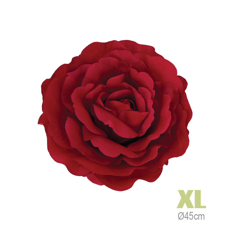 23835-40-7 ΚΡΕΜΑΣΤΟ ΑΝΘΟΣ ΤΡΙΑΝΤΑΦΥΛΛΟ ΚΟΚΚΙΝΟ ΓΙΓΑΣ XL - Φ45cm 6/ΚΙΒ 1